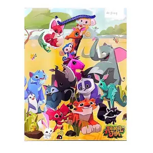 Animal Jam Group Shot Gift Bag Multicoloured (One Size)