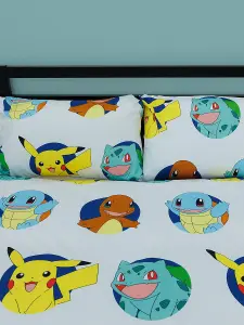 Pokemon Gotta Double Rotary Duvet and Pillowcase Set