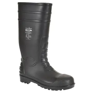 Portwest FW95 - Total Safety Wellington Boots - Black - Size 6