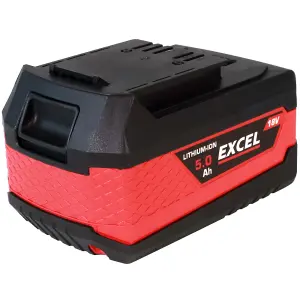 Excel 18V Twin Pack Combi Drill & Angle Grinder with 2 x 5.0Ah Battery & Charger