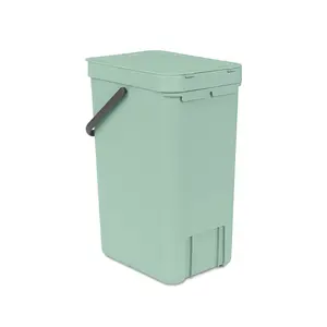 Brabantia Sort and Go 16 Litre Recycling Bin Jade Green