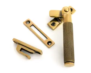 From The Anvil Aged Brass Locking Brompton Fastener - RH