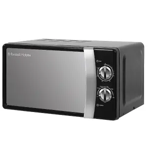 Russell Hobbs RHMM701B-N Colours Plus 17 Litre Black Manual Microwave