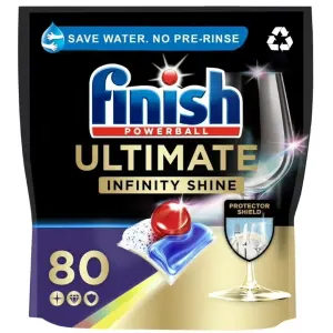 320 x Finish Quantum Infinity Shine Dishwasher Clean Shield Protector Tablets