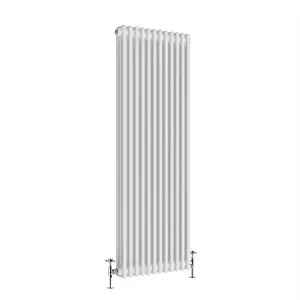 G-Rad White Triple Column Vertical Radiator - (H) 1800 x (W) 555mm