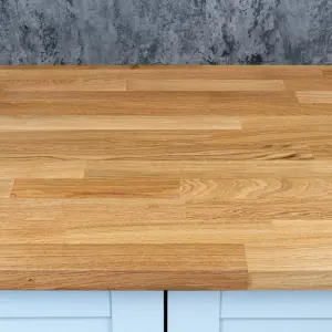 Solid European Oak Worktop 1m x 720mm x 28mm