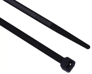 PRO POWER - Cable Ties Black 500mm x 7.5mm 100 Pack