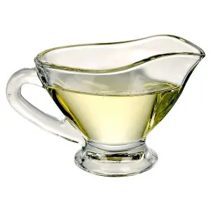 PASABAHCE 170ml Glass Gravy Boats Mini Sauce Serving Jug Kitchen Restaurant Tableware