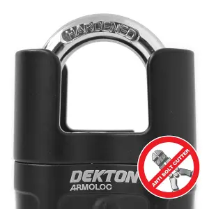 Dekton 3 Digit Zinc Alloy Combination Security Padlock Safe Outdoor Lock