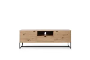 Amber Collection TV Stand 153cm in Oak