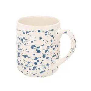 Siip Stoneware Splatter Blue Mug