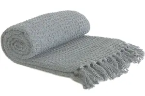 Emma Barclay Honeycomb Throw Over Blanket