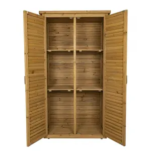 Wooden Garden Storage Shed - Tall