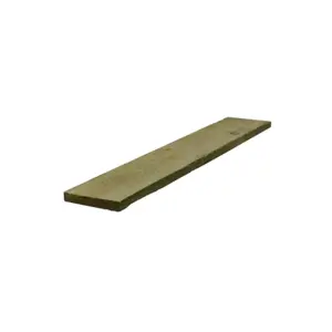 PACK OF 5 (Total 5 Units) - 22mm x 100mm Green Treated Board - 3600mm Length