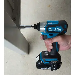 Makita DTD155Z 18v Blue Cordless Brushless Impact Driver + Makita Screw Bit Set