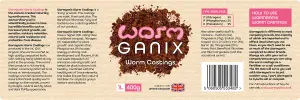 Wormganix 1 Litre Bucket Premium Worm Castings Vermicompost Organic Moist Fresh