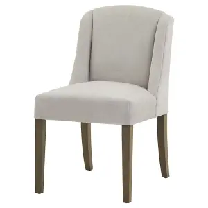 Compton Dining Chair - Wood - L59 x W52 x H87 cm - Grey