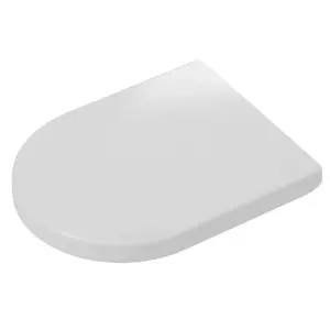 Soft-Close Toilet Seat Memphis Duroplast White