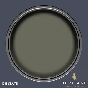 Dulux Trade Heritage DH Slate Velvet matt Wall paint, 2.5L