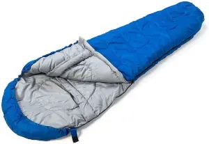 MantraRaj Mummy Sleeping Bag shape Warm Single For Adults All Seasons Camping Caravan And Travel Hiking