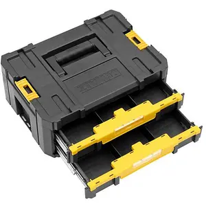 Dewalt DWST1-70706 TStak IV Tool Storage Box 2 Shallow Drawers 8L Capacity x 5