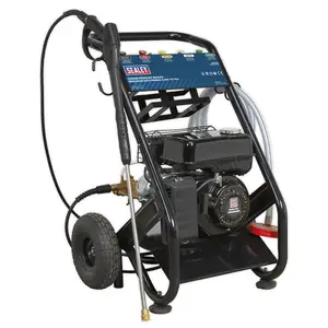 Sealey Pressure Washer 220bar 540L/hr Self-Priming 6.5hp Petrol PWM2500SP