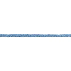 Trim: Macramé Cord: Cotton: 87m x 4mm: 0.5kg: Pale Blue