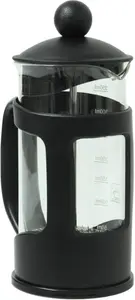 Apollo Black Coffee Plunger / 350Ml Jug - 2 Cup/Caffettiera French Filter Press/Tempered Glass