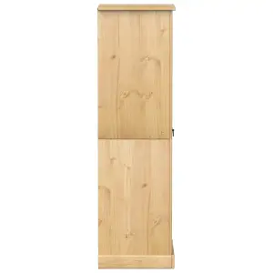 Wardrobe Corona 55x50x170 cm Solid Wood Pine