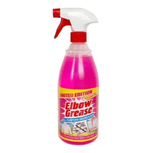 Elbow Grease All Purpose Degreaser, Spray Bottle, Multi Use Cleaner Pink 1L