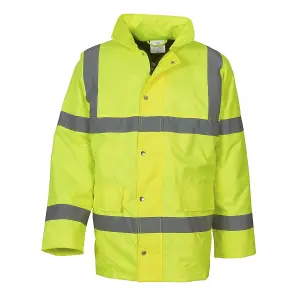 Yoko Mens Hi-Vis Road Safety Jacket (Pack of 2)