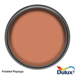 Dulux Easycare Bathroom Frosted Papaya Soft sheen Wall paint, 2.5L