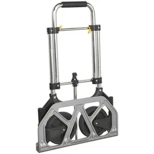 Compact and Lightweight Aluminium Folding Sack Truck with 70kg Capacity