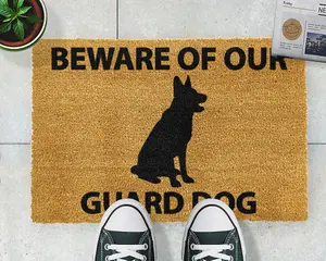 German Shepherd doormat - Regular 60x40cm