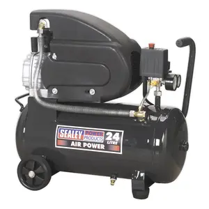 Sealey Air Compressor 24L Direct Drive 2hp SAC2420E