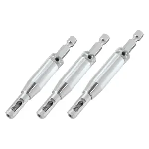 Trend QR/DBG/SET Quick Release 3 Piece Hinge Lock Centred Pilot Hole Drill Bits