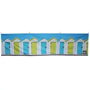 OLPRO Beach Huts 4 Pole Compact Windbreak (Steel Poles)