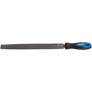 Draper Soft Grip Engineer's Half Round File and Handle, 300mm 00011