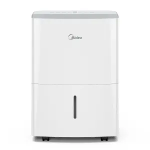 Midea Low Energy Electric Laundry Dehumidifier 16L - Removes Damp, 45m² Home Coverage, Combats Mould