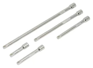 Sealey Extension Bar Set 5pc 1/4"Sq Drive AK6331