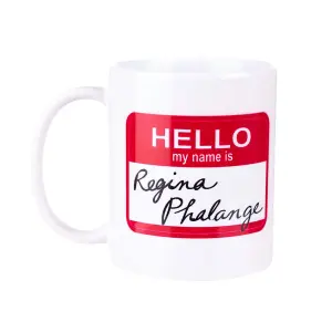 Friends Regina Phalange Mug White/Red/Black (One Size)