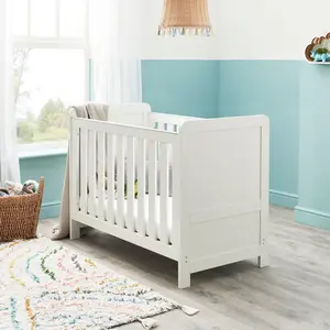 Caro Mini Cot Bed White