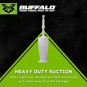 The Best Toilet UNBLOCKER - Heavy Duty Plunger & Holder