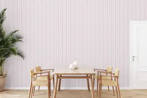 SK Filson Pink Textured Stripes Wallpaper