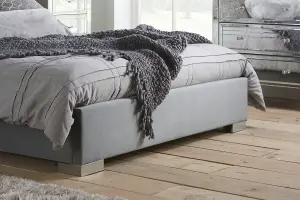 Birlea Chelsea King Bed In Grey Fabric