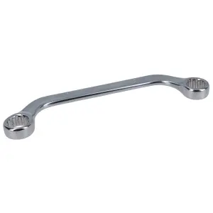 10mm + 11mm Half Moon Ring C Obstruction Spanner Wrench 12 Sided Bi-hex