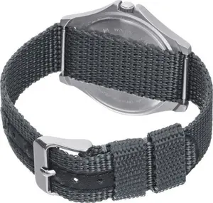 Lorus Men's Lumibrite Grey Fabric Web Strap Watch