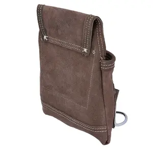 TOUGH MASTER Suede Leather Tool Pouch 6 Pockets - 1.6-1.8 Millimeters (TM-318SP)