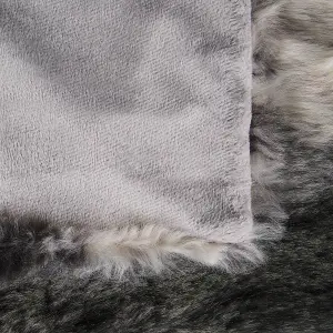 Blanket TAZA Fabric 150 x 200 cm Grey