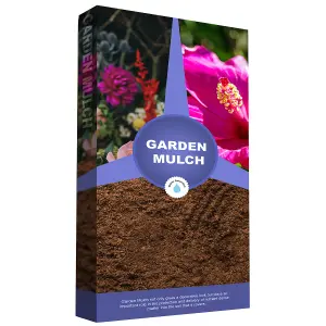 Garden Mulch 60 Litres Decorative Soil Conditioner With Improved Water Retention